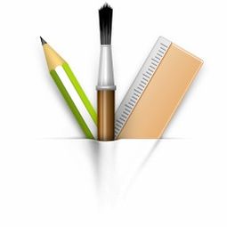 高清精美半透明辦公用品圖標素材